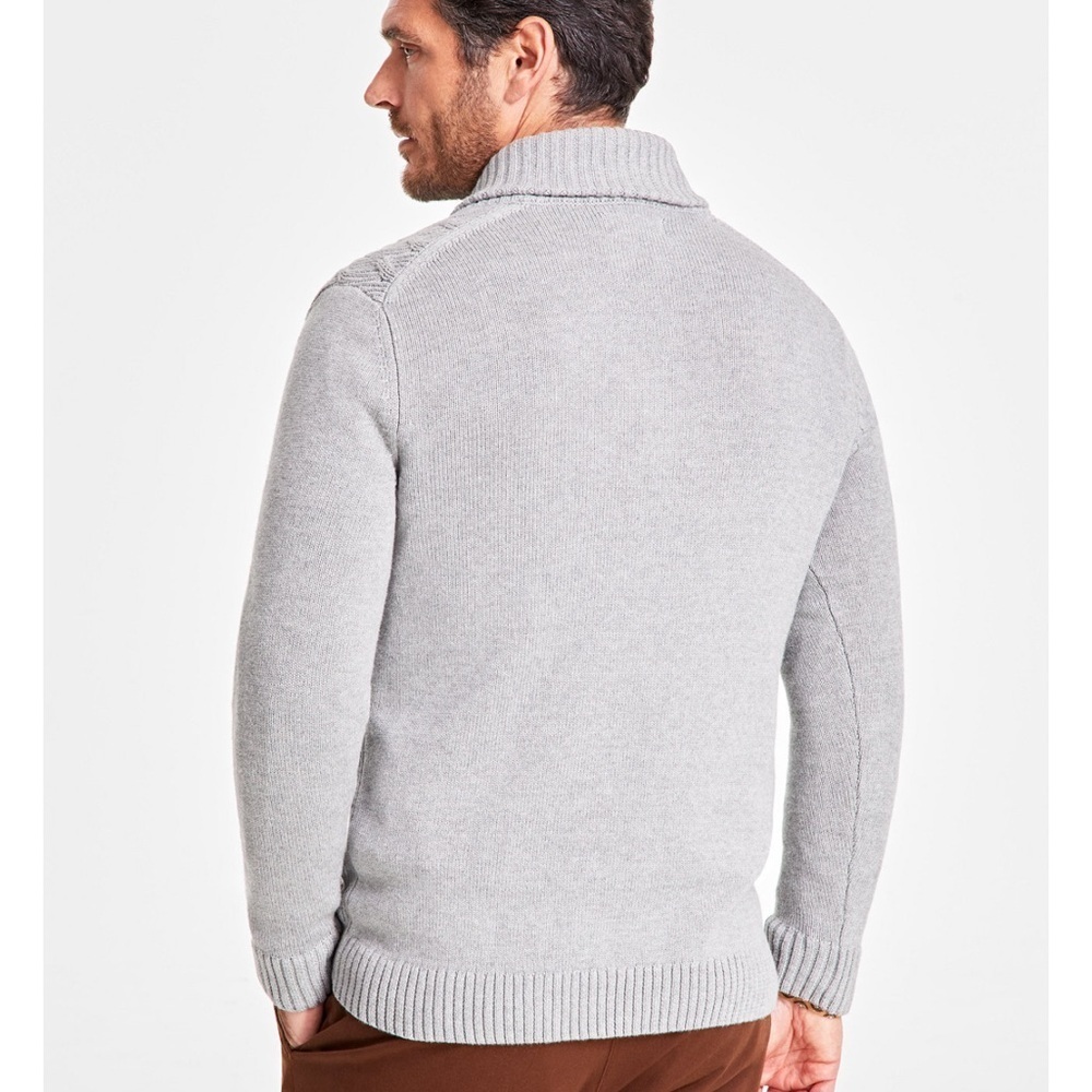 Men’s Gray Sweater - Picture 2 of 5